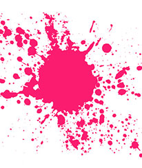 pink colour paint