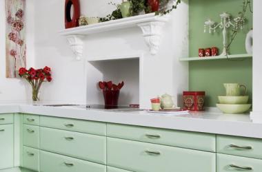 Mint Green Kitchen