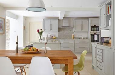 Grey and Wood Kitchen