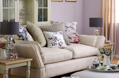 Lilac Living Room