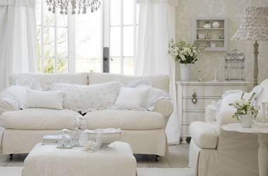 White Living Room