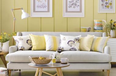 Yellow Living Room